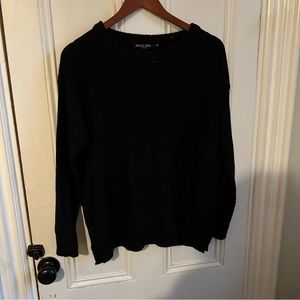 Women’s Brave Soul sweater black NWOT size 18